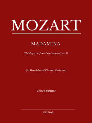 MADAMINA ('Catalog Aria' from Don Giovanni, Act I)