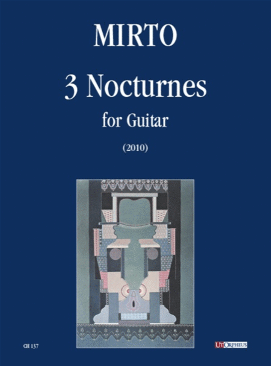 3 Nocturnes for Guitar (2010) Acoustic Guitar scores gallery preview page 1