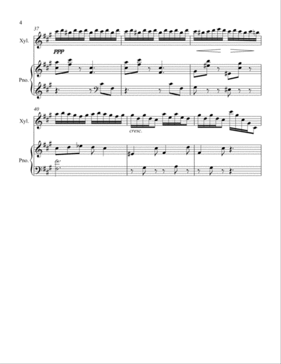 Will O' the Wisp Piano scores gallery preview page 4