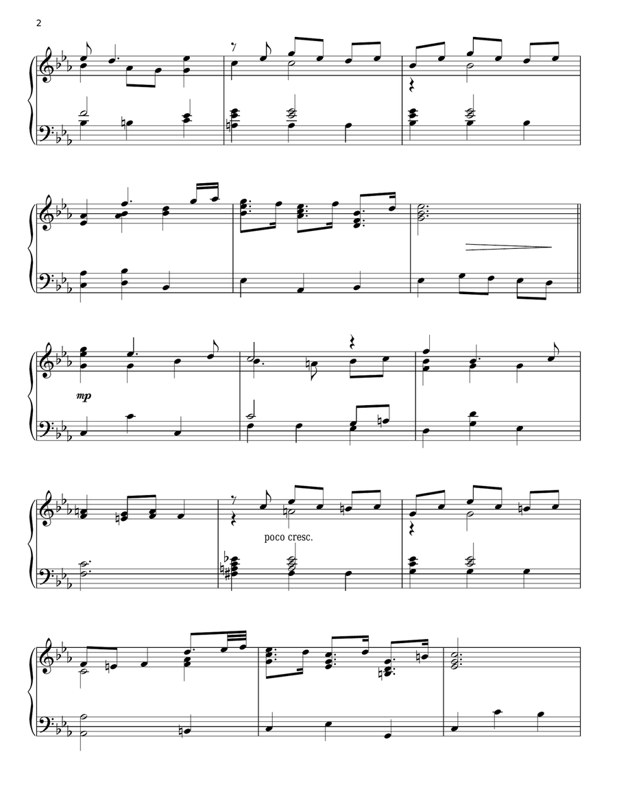 Bist Du Bei Mir Bist Du Bei Mir Piano Solo scores gallery preview page 2
