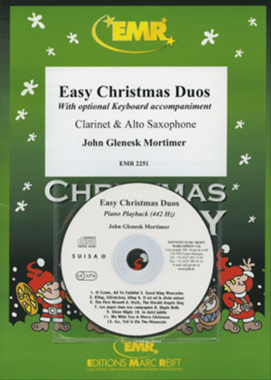 Easy Christmas Duos Woodwind Ensemble scores gallery preview page 1