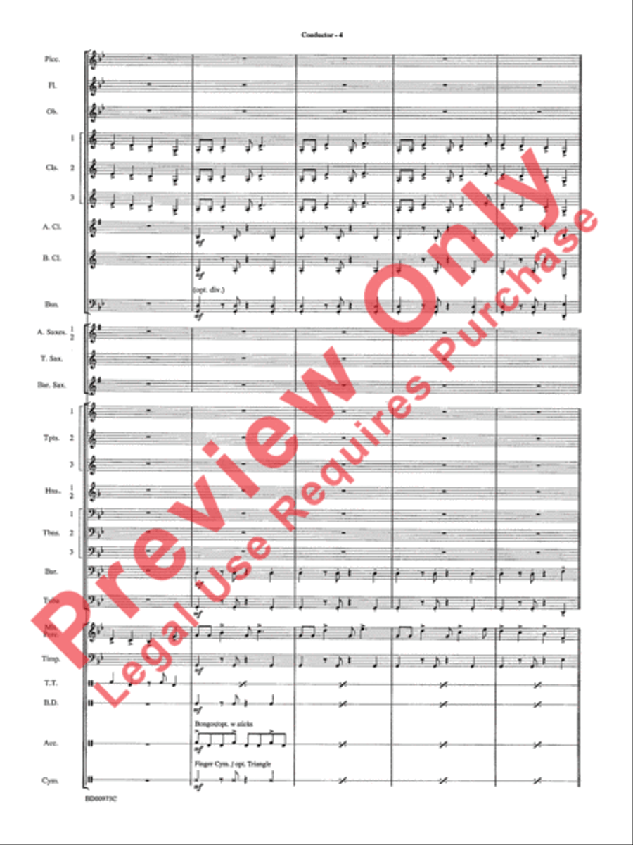 Incantations Concert Band scores gallery preview page 7