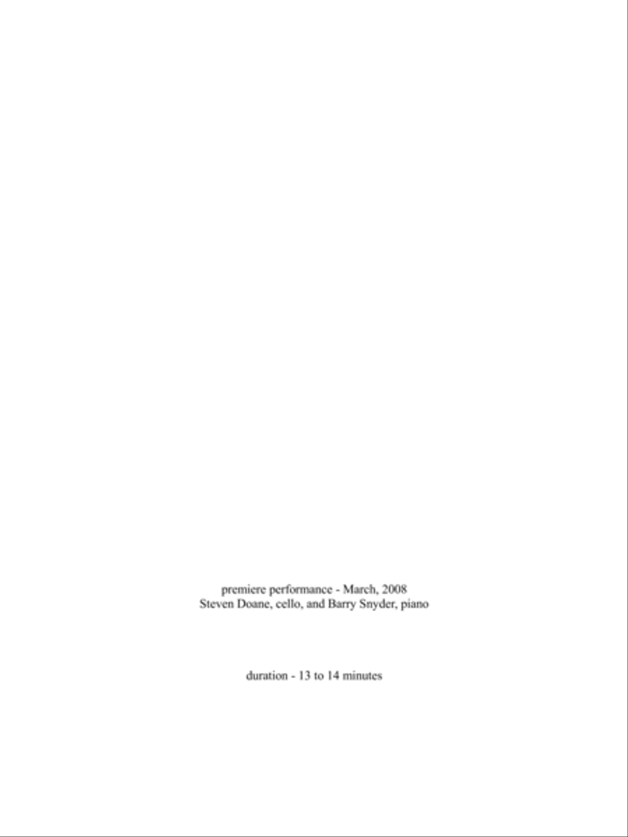 [Liptak] Sonata for Cello and Piano Piano scores gallery preview page 4