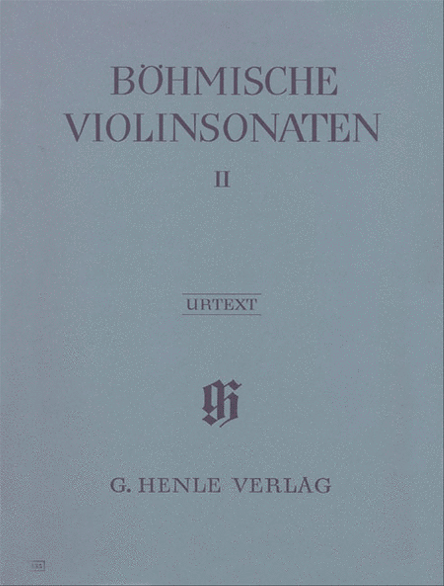 Bohemian Violin Sonatas – Volume II Violin Solo scores gallery preview page 1