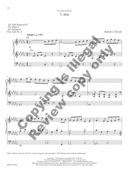 Six Voluntaries for Organ, Set 2 image number null