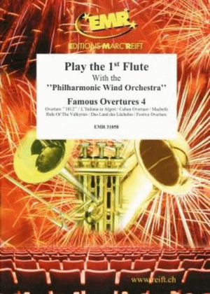 Book cover for Play The 1st Flute With The Philharmonic Wind Orchestra