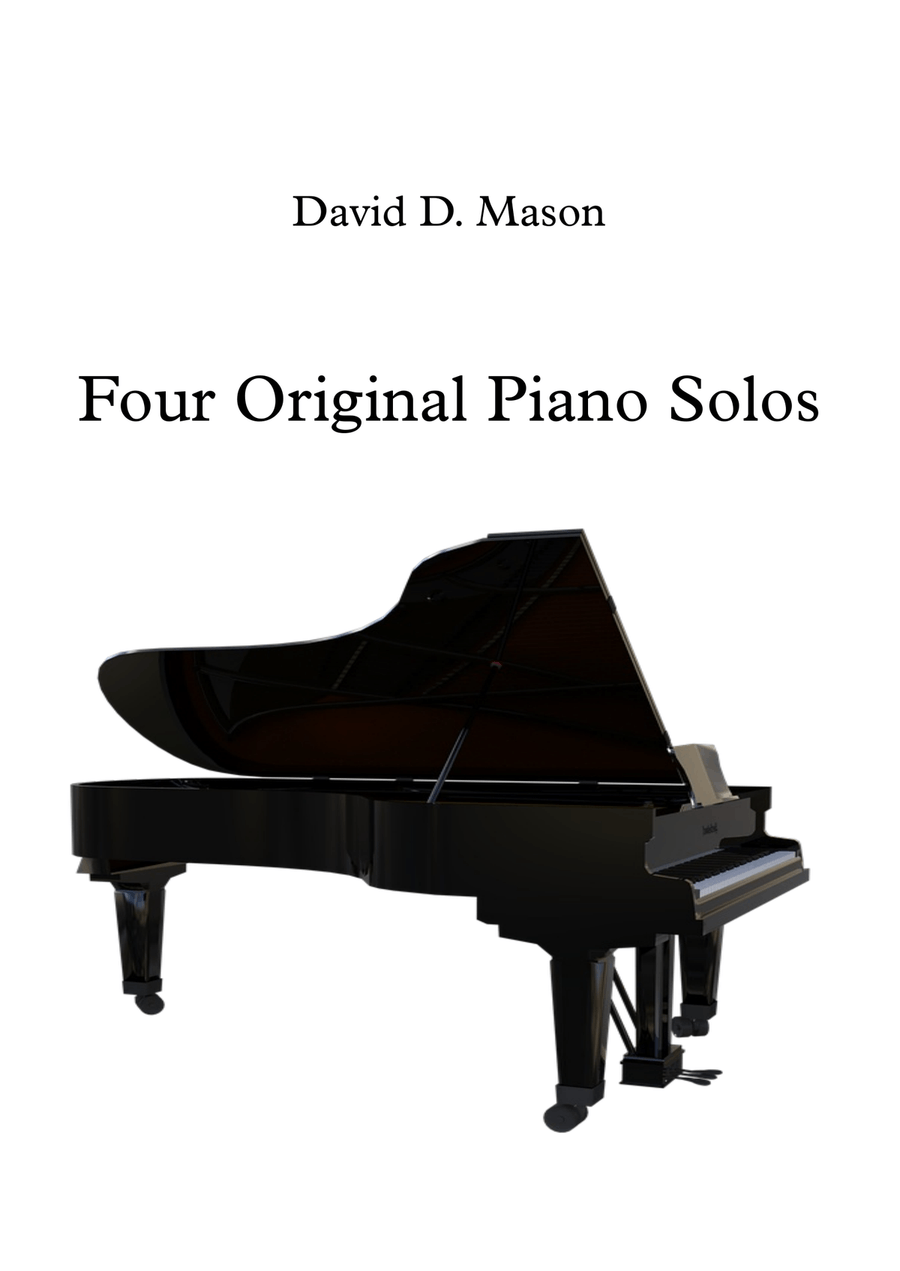 Four Original Piano Solos Piano Solo scores gallery preview page 1