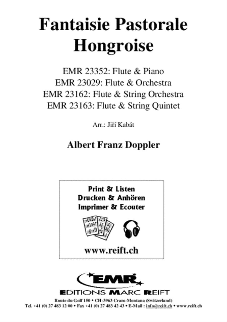 Fantaisie Pastorale Hongroise Flute Solo scores gallery preview page 2