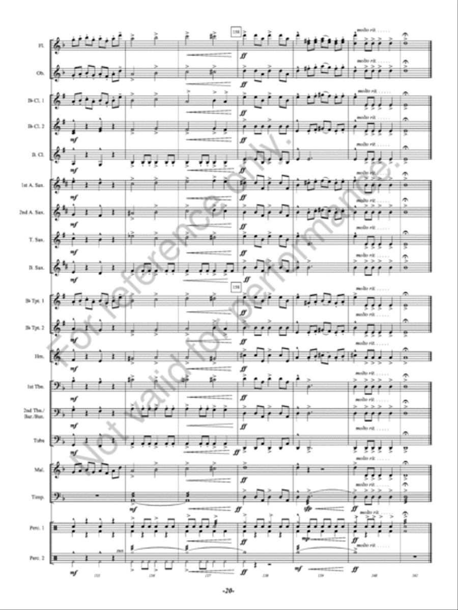 Winterwinds Winterwinds Concert Band scores gallery preview page 21