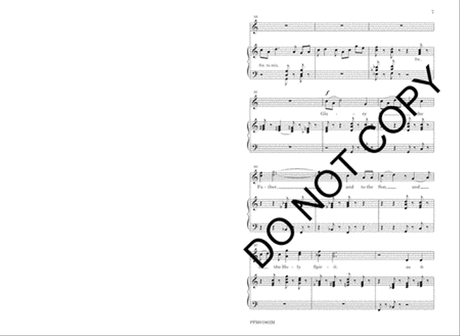Magnificat and Nunc Dimittis 2-Part scores gallery preview page 10