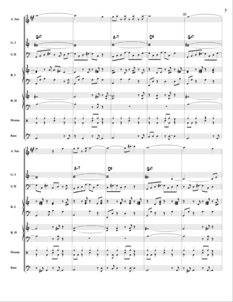 Romance de un Rey - New Age Music Classical Guitar scores gallery preview page 6