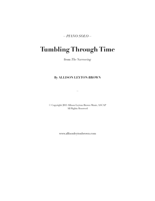Tumbling Through Time - Evocative Piano Solo - by Allison Leyton-Brown