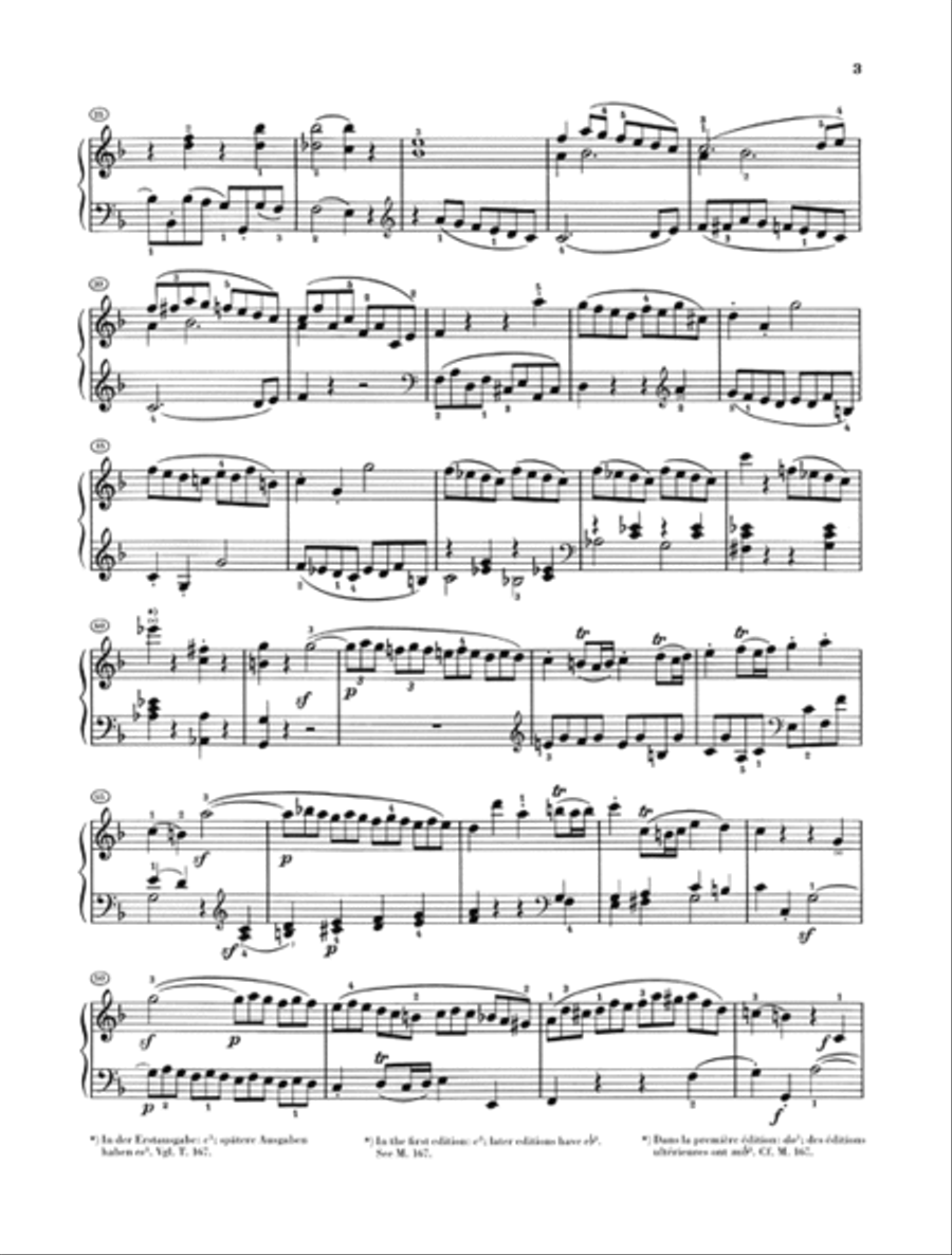Piano Sonata in F Major K533/494 Piano Solo scores gallery preview page 3