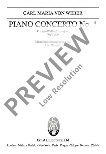 Concerto No. 1 C major