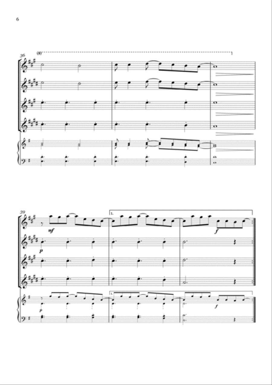 Photograph Tenor Saxophone scores gallery preview page 6