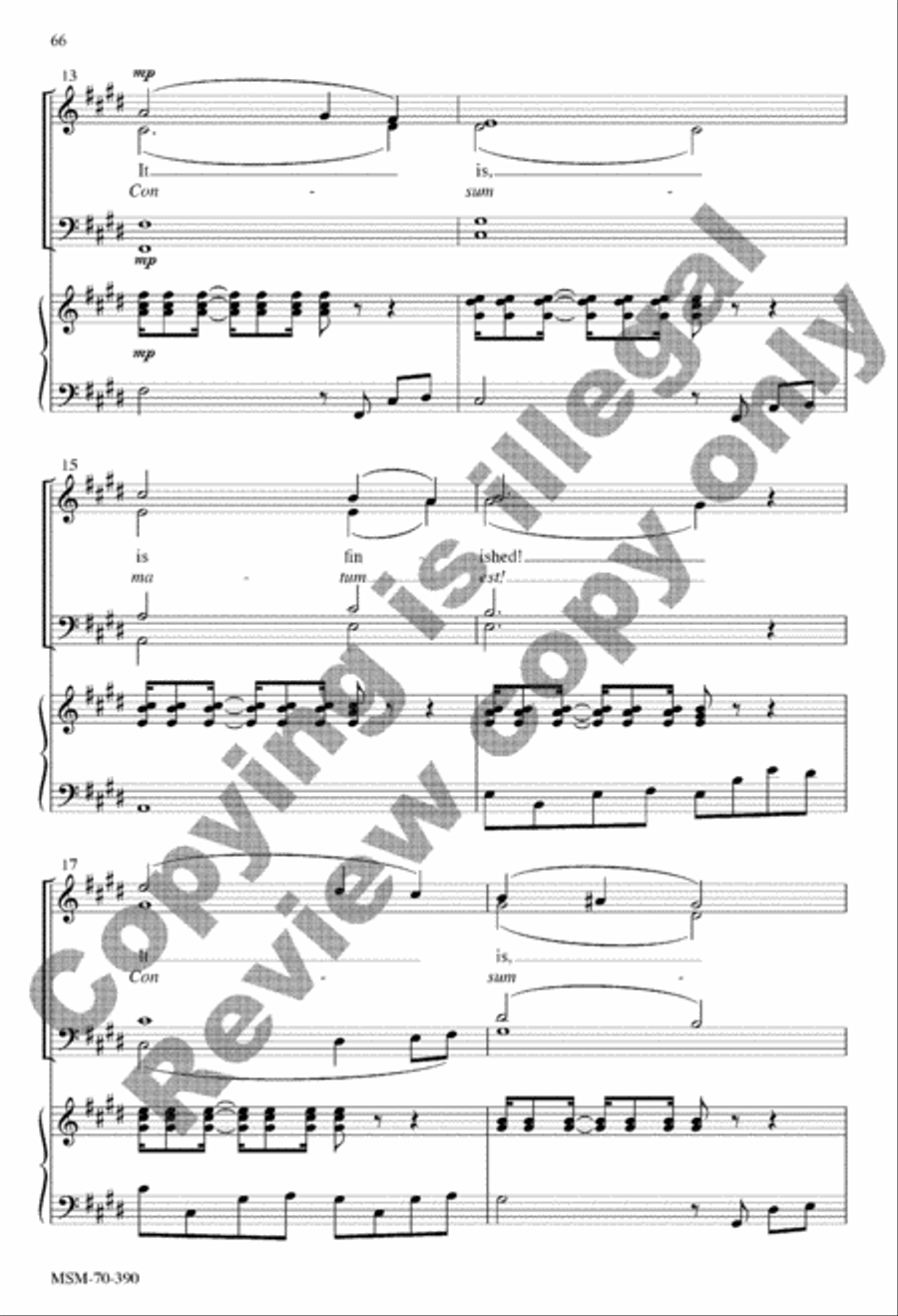 Seven Last Words Seven Last Words 4-Part scores gallery preview page 79