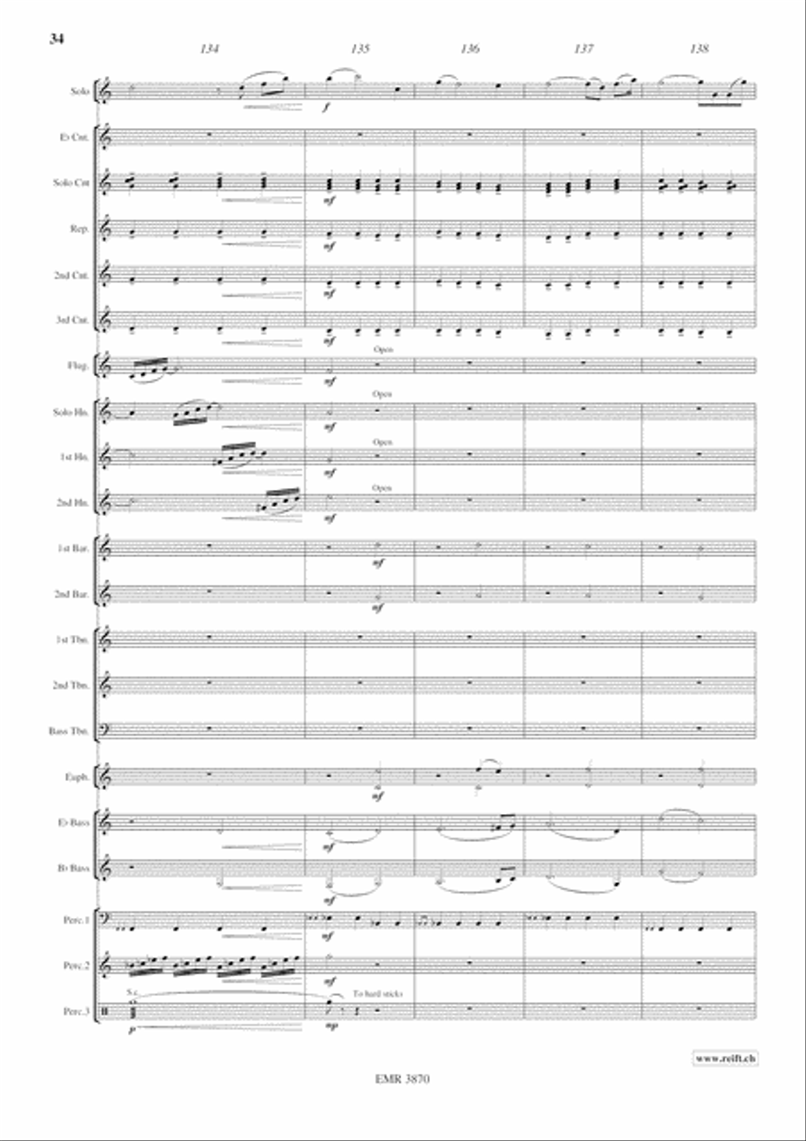 Adventure Quest Adventure Quest Brass Band scores gallery preview page 34