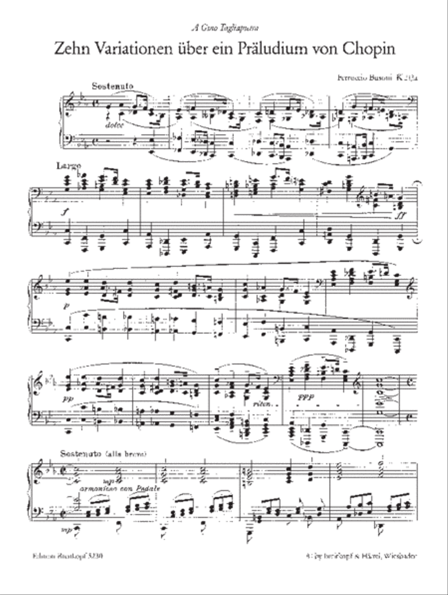 10 Variations on a Prelude by Chopin K 213a