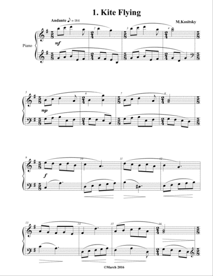 12. Mixed Feelings Piano Solo scores gallery preview page 2