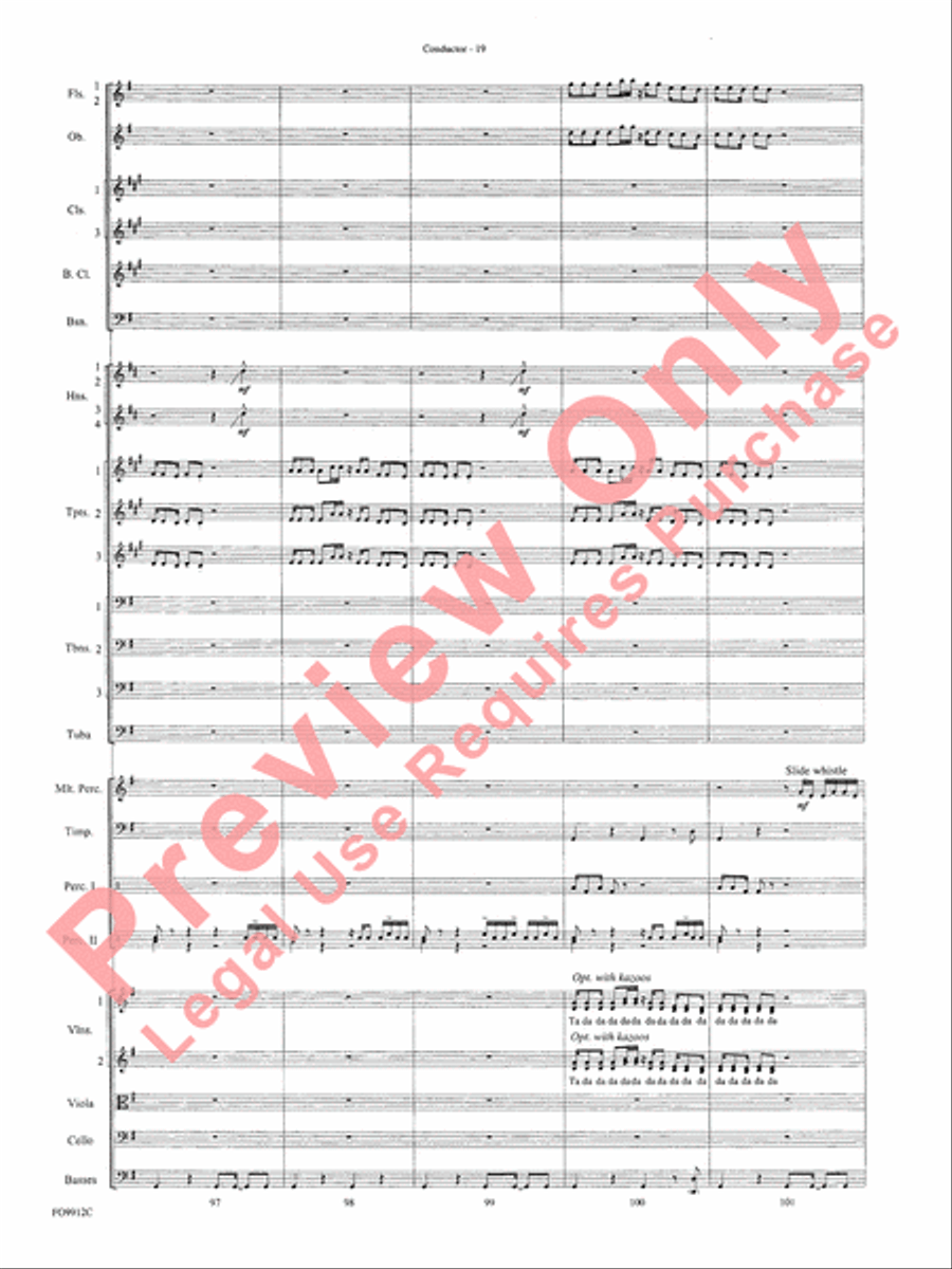 Selections from Star Wars: Episode I The Phantom Menace Full Orchestra scores gallery preview page 21