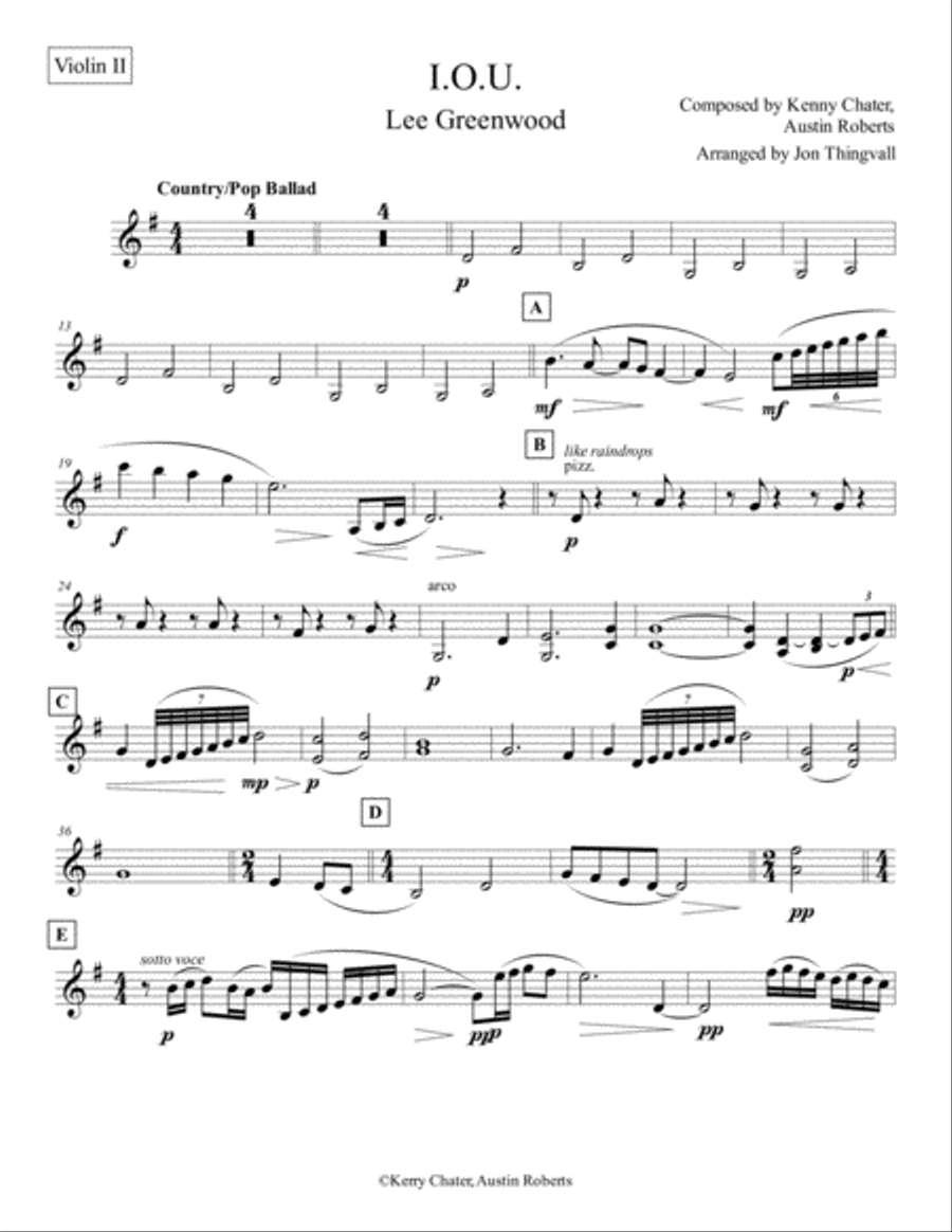 I.o.u. String Orchestra scores gallery preview page 4