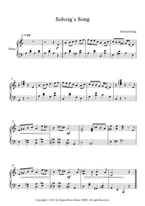 Solveig`s Song - Edvard Grieg (Piano)