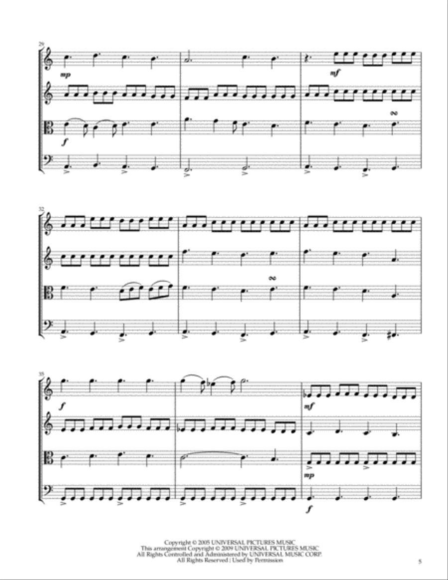 Georgiana Georgiana String Quartet scores gallery preview page 5