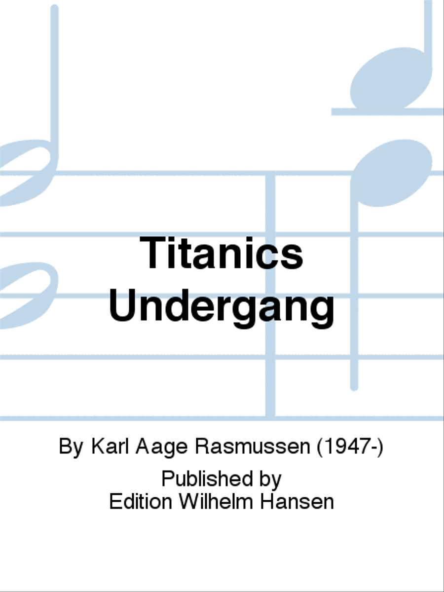Titanics Undergang School and Community scores gallery preview page 1