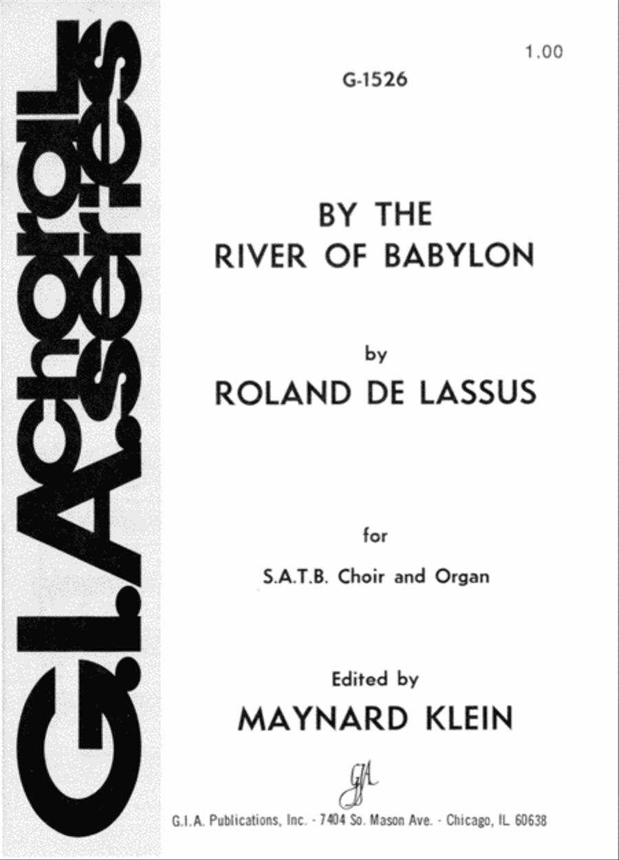 By the River of Babylon 4-Part scores gallery preview page 1