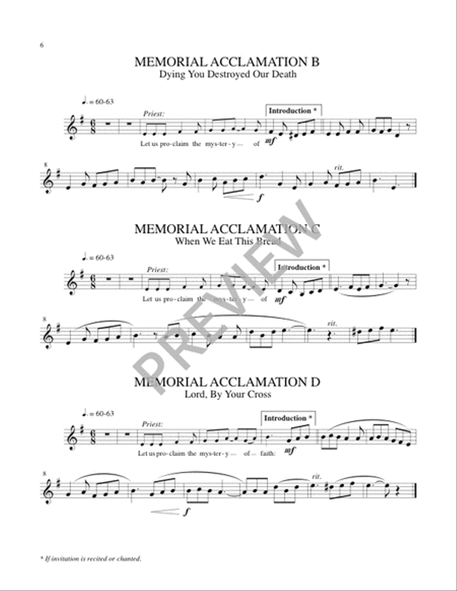 Mass of the Angels and Saints - String edition Handbell Choir scores gallery preview page 6