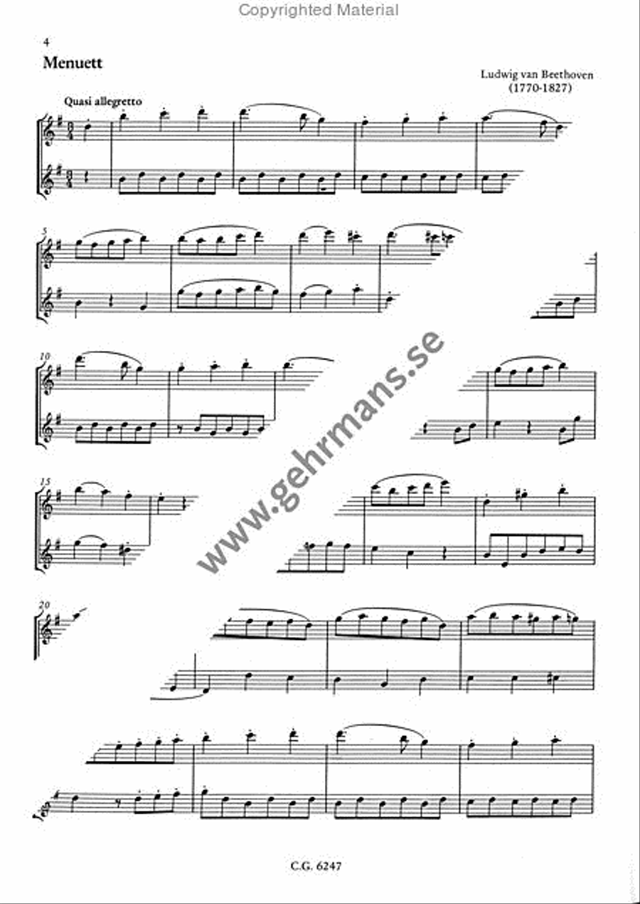Flojtspel 1 Flute Duet scores gallery preview page 4
