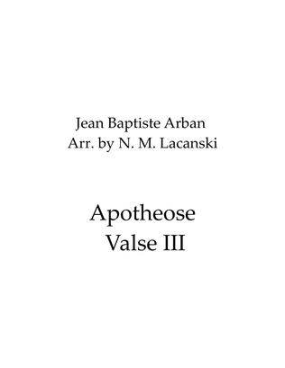 Book cover for Apotheose Valse III