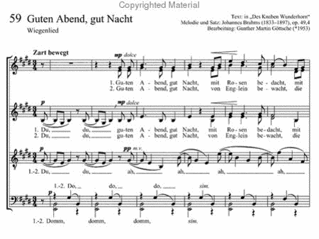 Lore-Ley: Choral collection German Folk Songs (Lore-Ley. Chorbuch Deutsche Volkslieder)