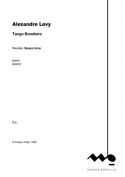 Tango brasileiro (piano)