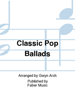 Book cover for Classic Pop Ballads