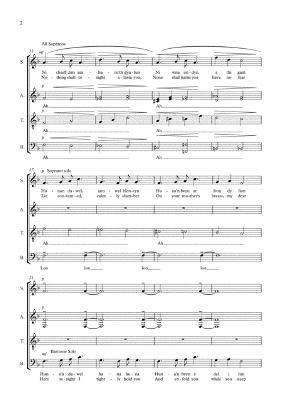 Suo Gan Suo Gan 4-Part scores gallery preview page 4