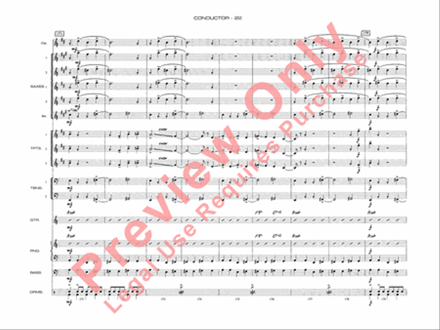 A Salute to Benny Goodman Jazz Ensemble scores gallery preview page 24