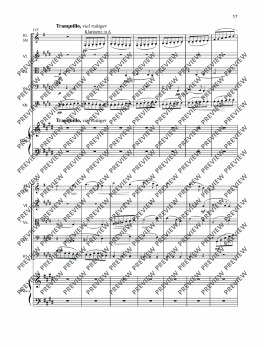 Sextett Sextett Clarinet scores gallery preview page 18