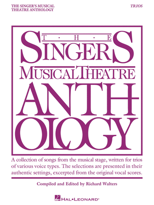 Book cover for Singer's Musical Theatre Anthology Trios
