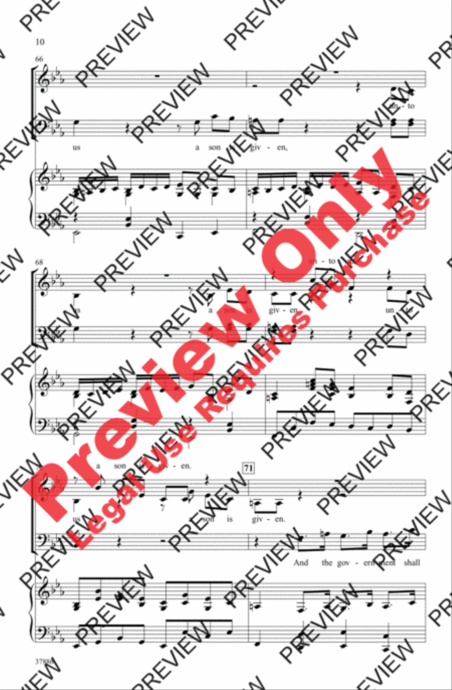 A Classic Christmas 4-Part scores gallery preview page 10