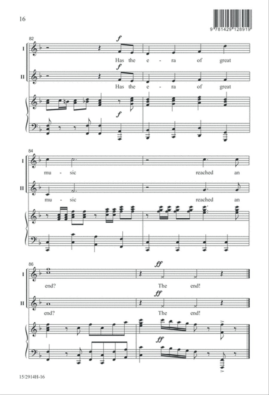 The Composers Are All on Facebook 2-Part scores gallery preview page 16