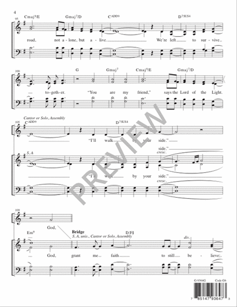 I'll Walk by Your Side - Guitar edition Guitar scores gallery preview page 5