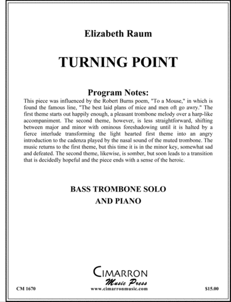 Turning Point Bass Trombone scores gallery preview page 1