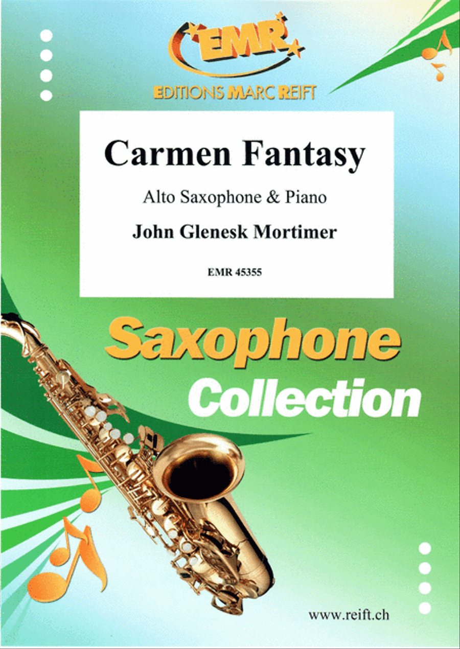 Carmen Fantasy Alto Saxophone scores gallery preview page 1