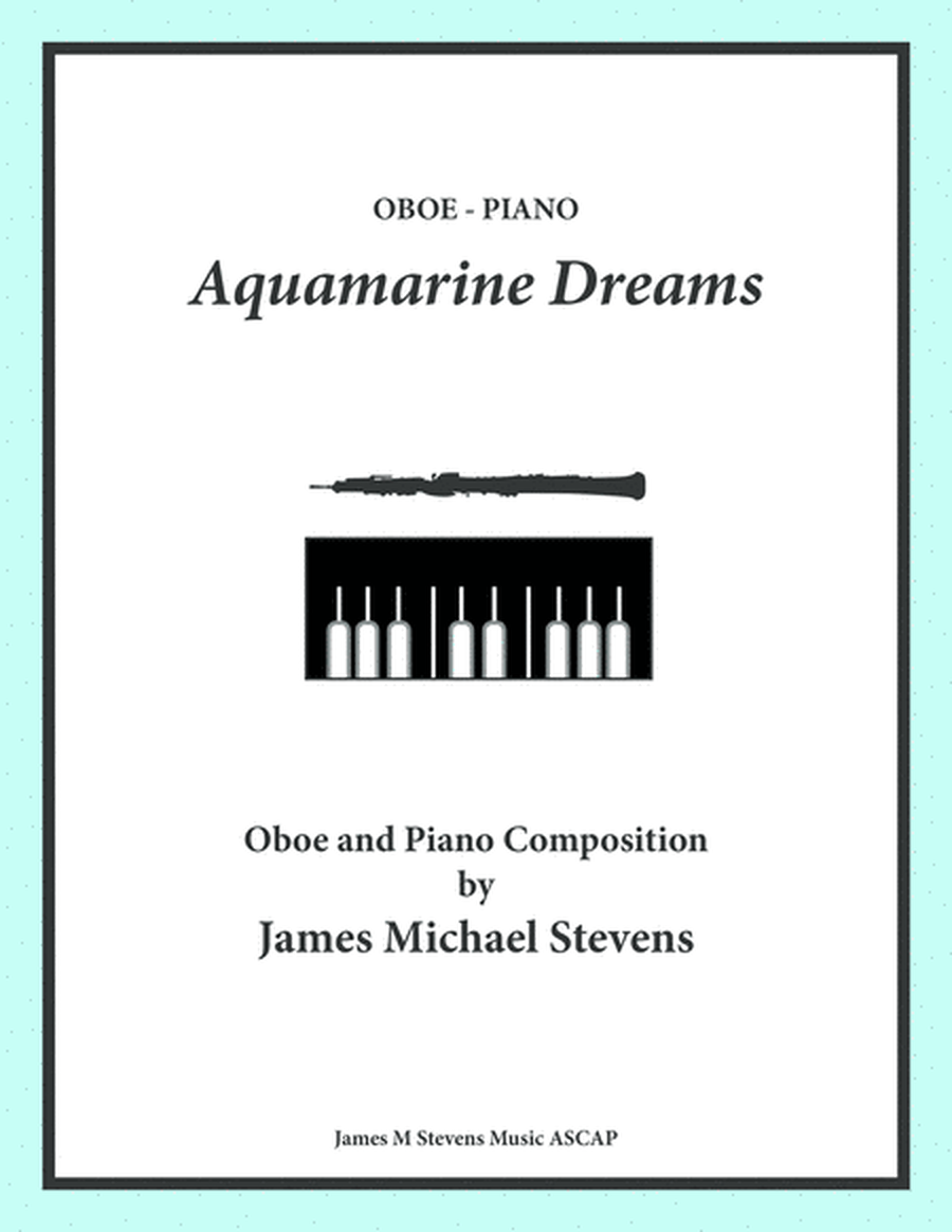 Aquamarine Dreams - Oboe & Piano image number null