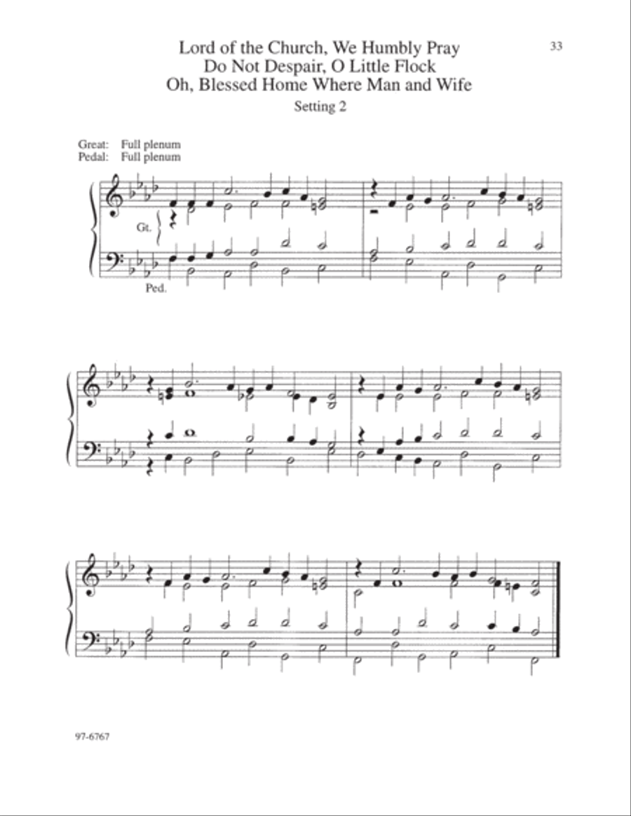 Creative Hymn Accompaniments for Organ, Vol. 1 Organ scores gallery preview page 5
