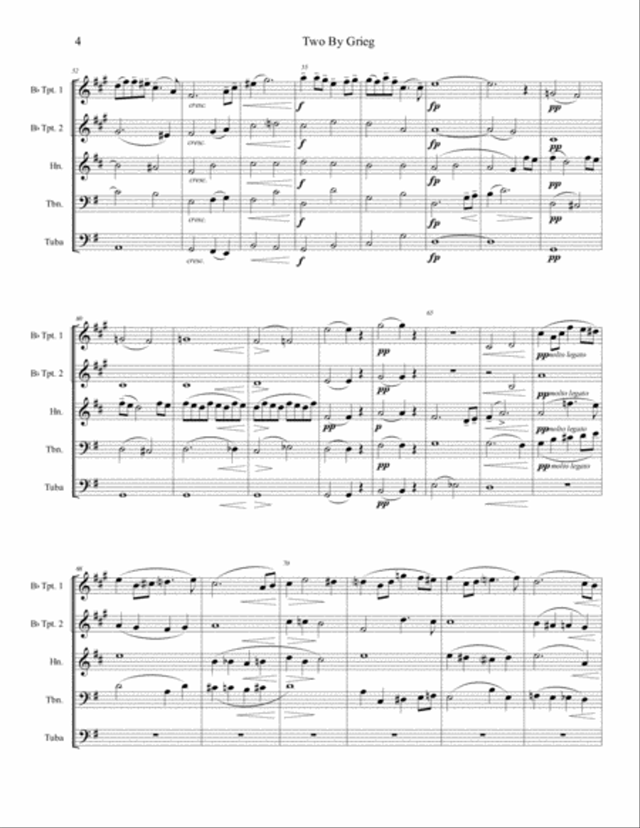 Two By Grieg: 
