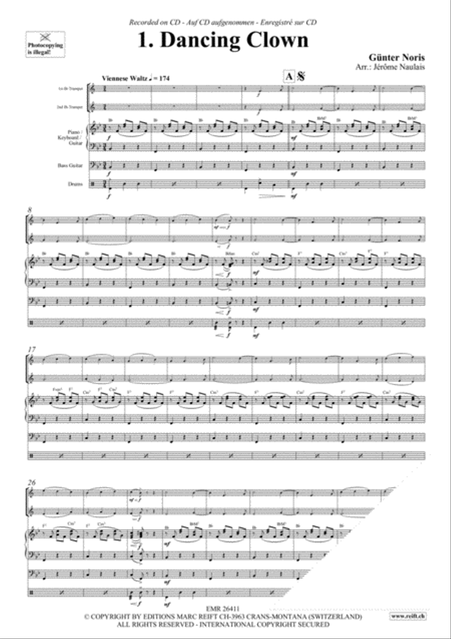 Let's Dance Volume 2 Trumpet Duet scores gallery preview page 3