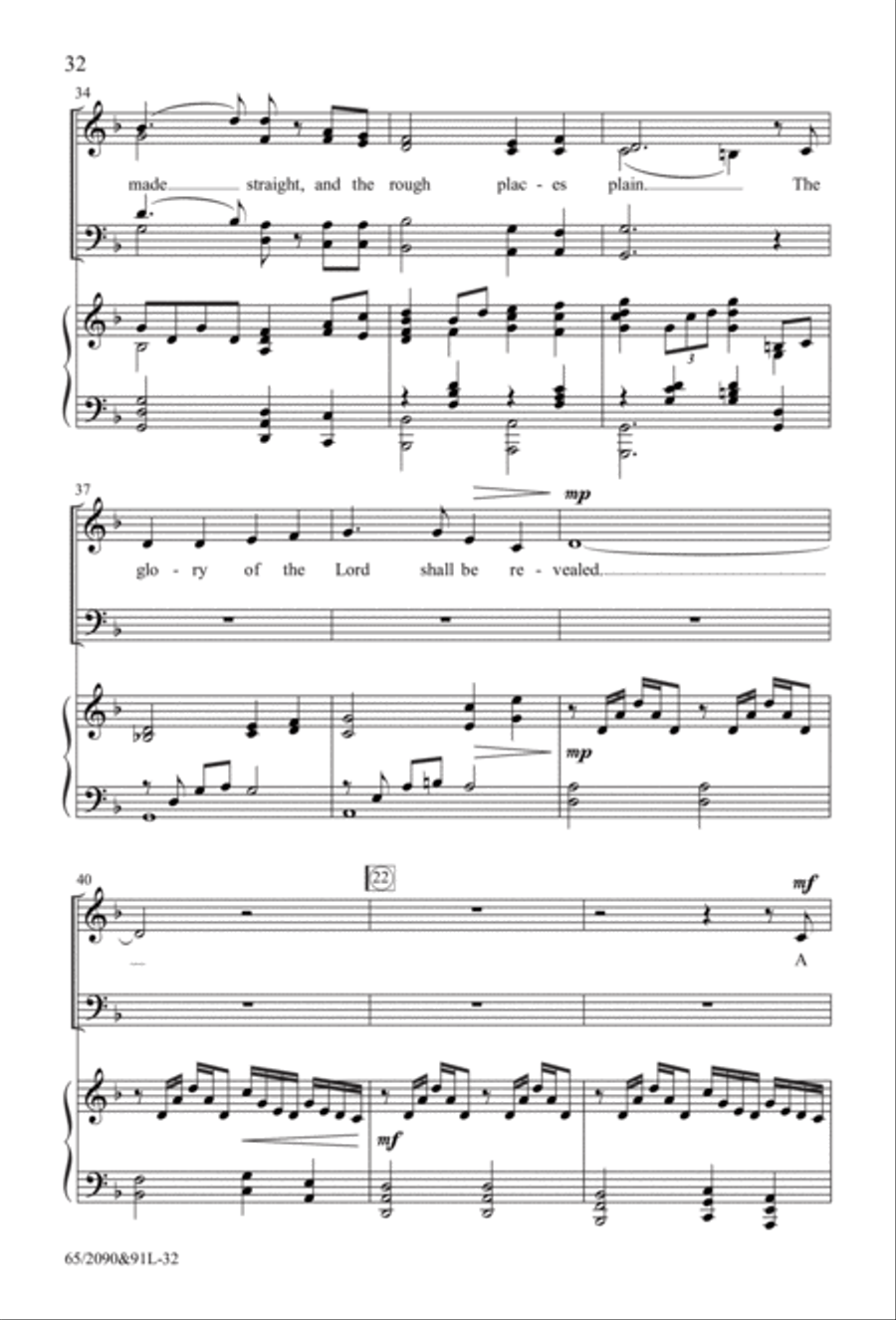 The Glory of Christmas - SATB with Performance CD 4-Part scores gallery preview page 18