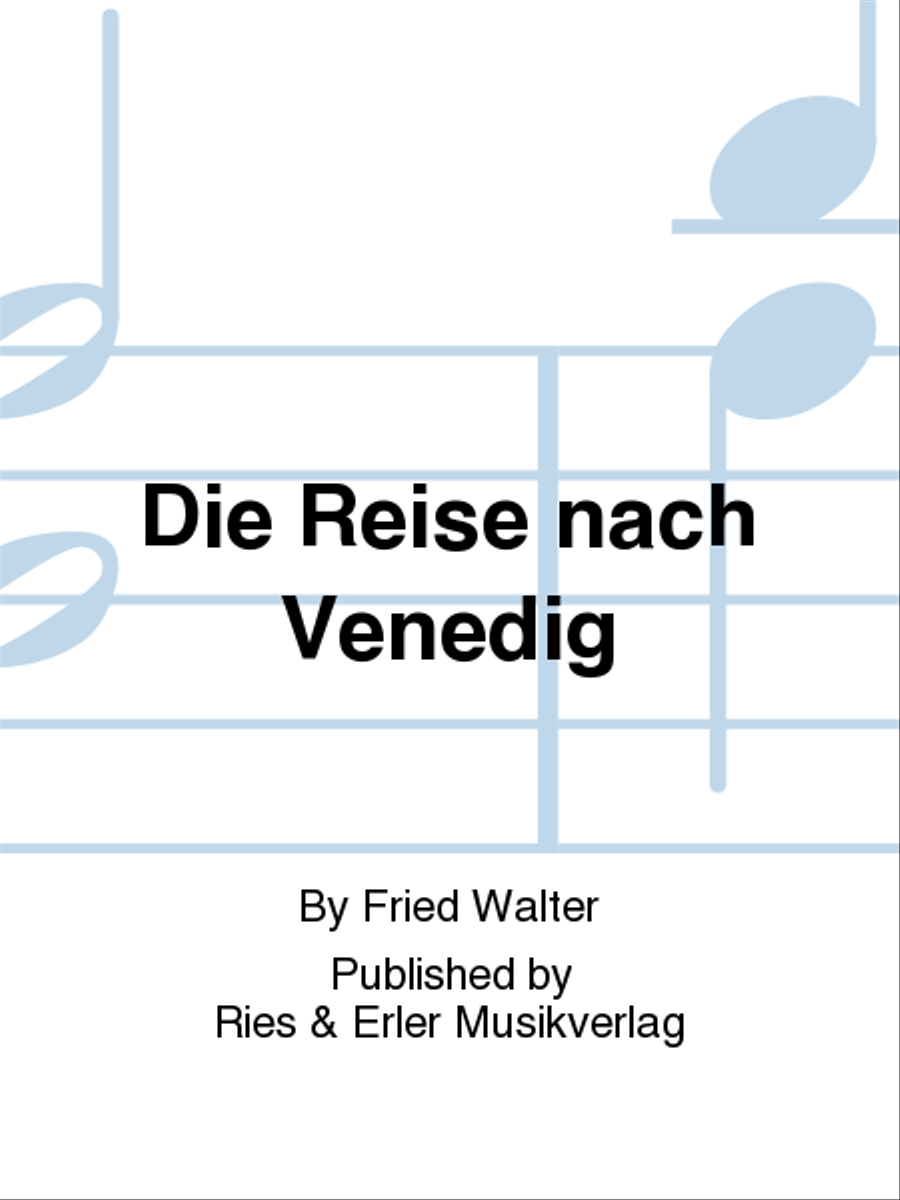 Die Reise nach Venedig Orchestra scores gallery preview page 1
